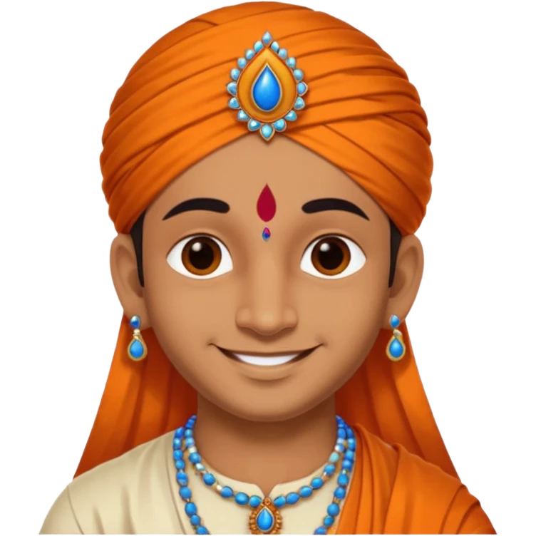 Krishna tilak emoji