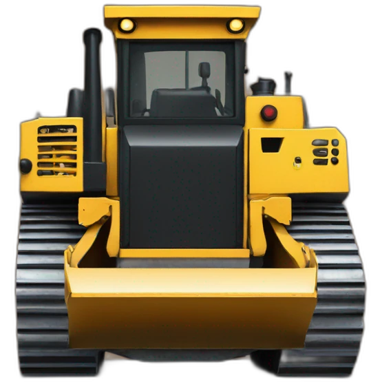Remote-control-bulldozer emoji