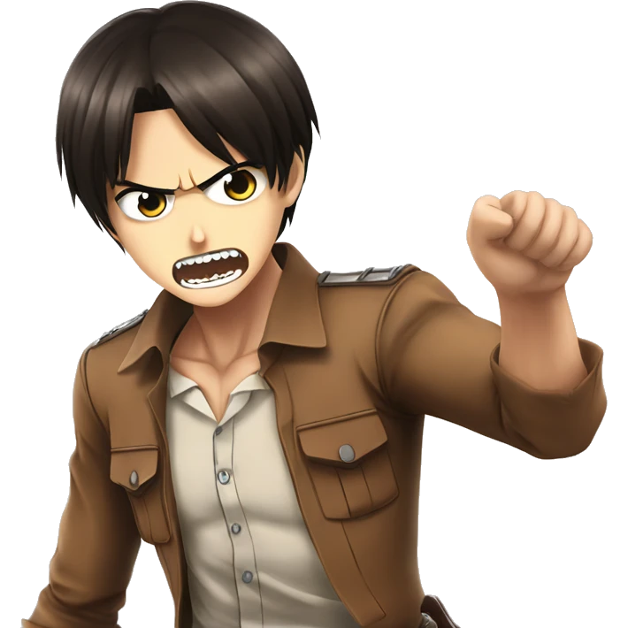 Eren yeager attack titan emoji