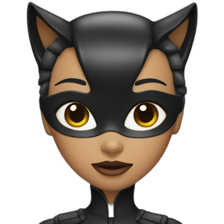 Cat woman emoji