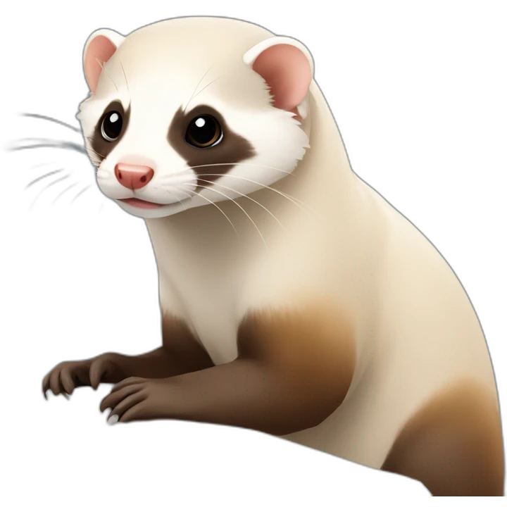 studying ferret emoji