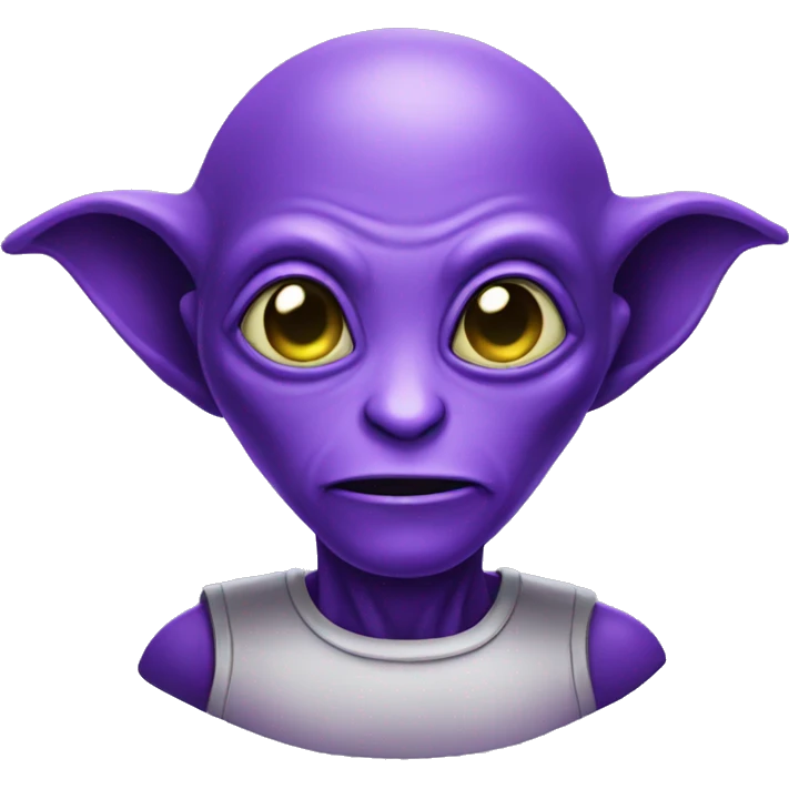 purple alien emoji