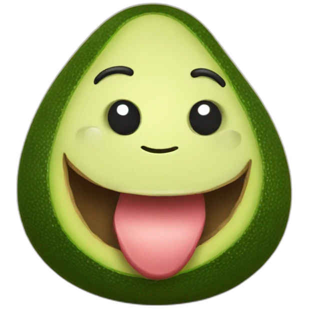 fat-avocado-smiling emoji