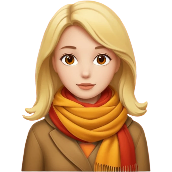 Automne femme emoji