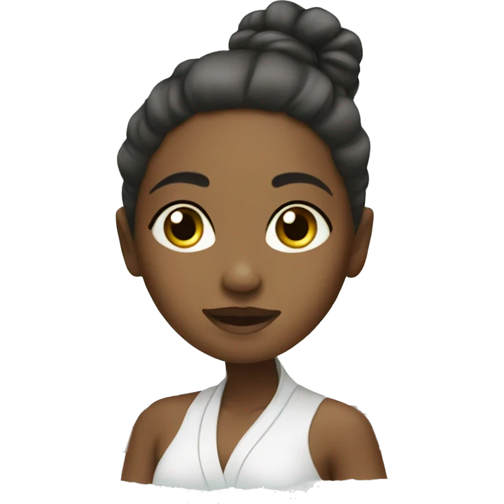 Girl at the spa emoji