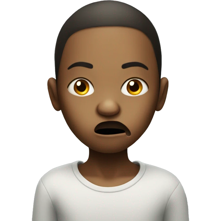 Child with angry steam out from nose emoji