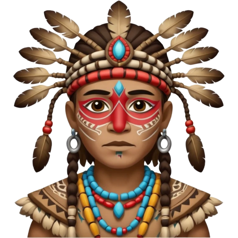 A tribal shaman emoji