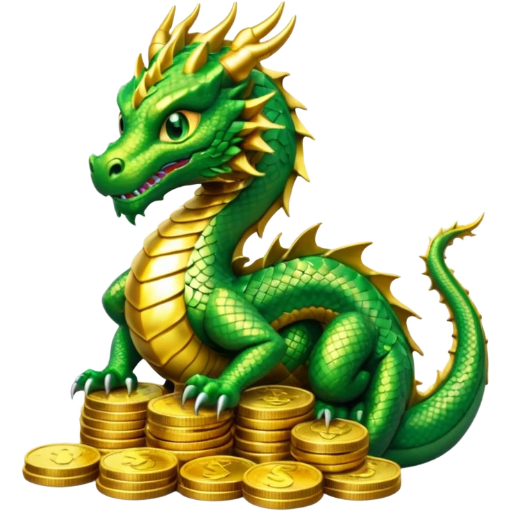 strack coins dragon emoji