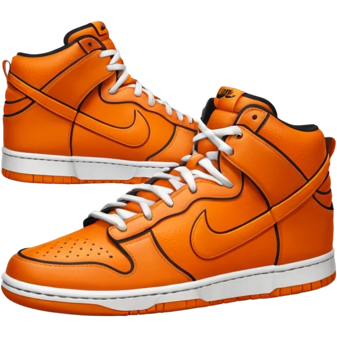 basketball with nike dunk shoes emoji