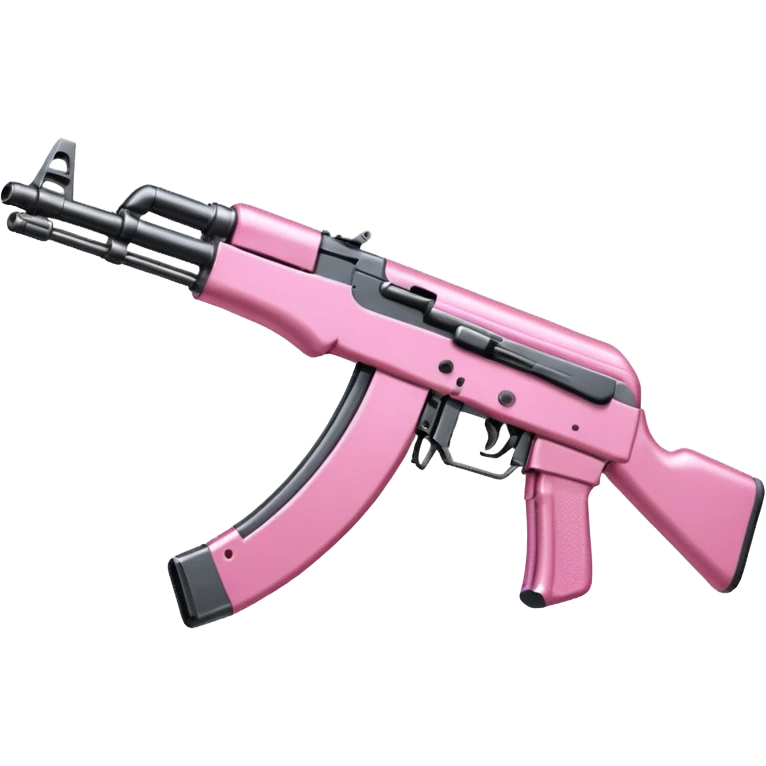 Pretty pink ak47 emoji