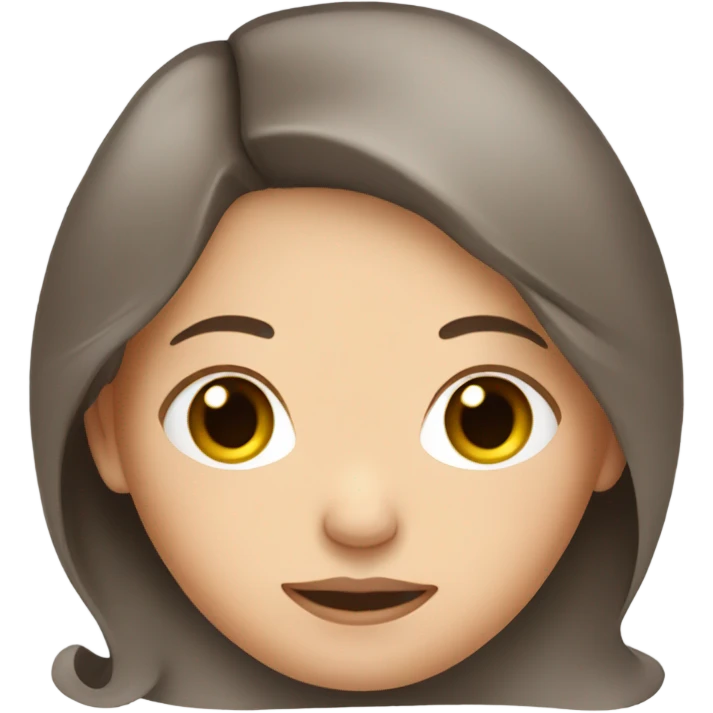 Pregnant white brunette  emoji