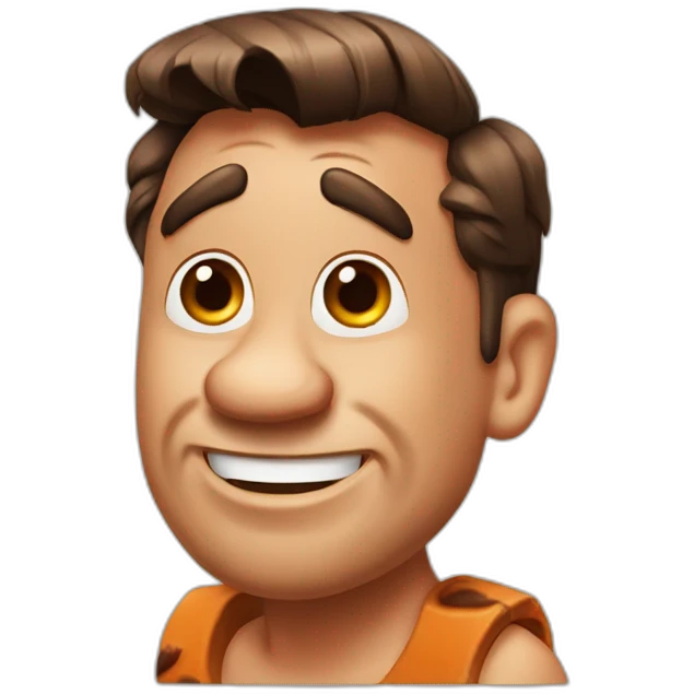 Fred Flintstone emoji