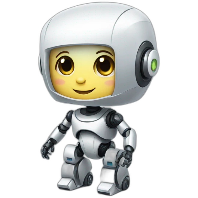 baby robot emoji