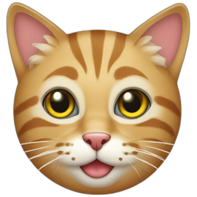 Christmas cat emoji