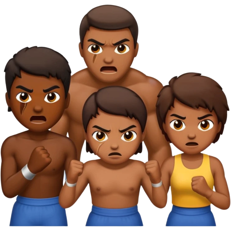 Pelea emoji