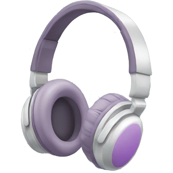 Aesthetic headphones emoji