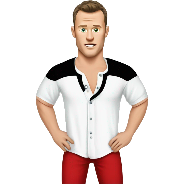 Jonathan Toews shirt unbuttoned emoji