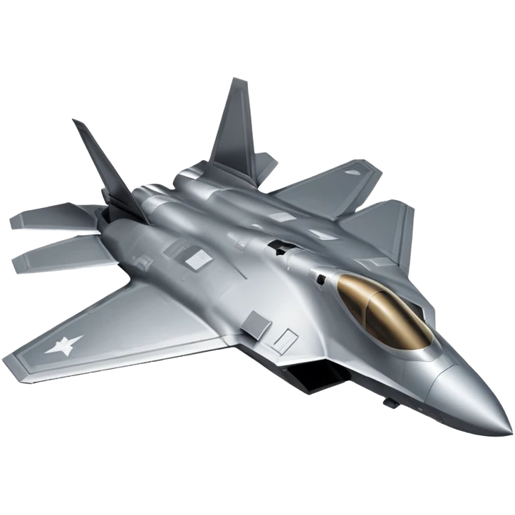 F-22 Raptor fighter jet emoji