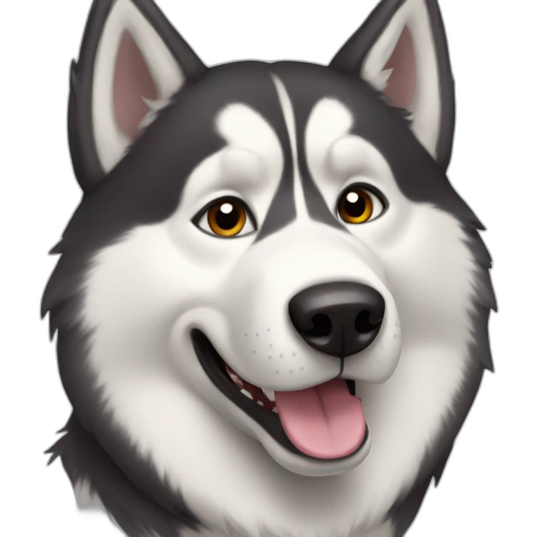 Husky emoji