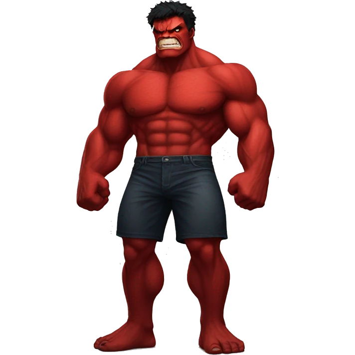 red hulk emoji
