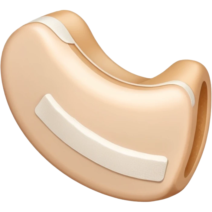 bandage plaster on ear emoji