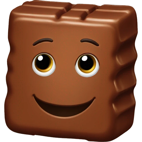 Bar of mars chocolate emoji