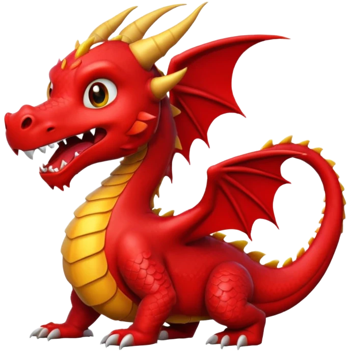red dragon 4k emoji
