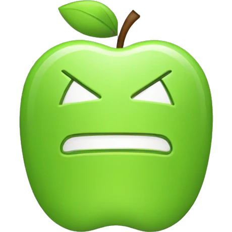 android and apple logo emoji