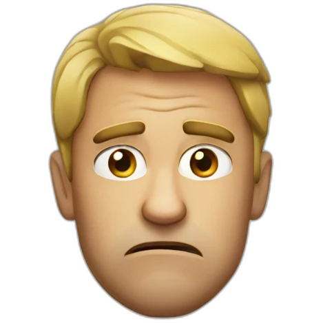 Annoyed emoji