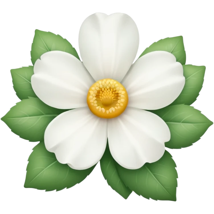 Baby breaths flower emoji