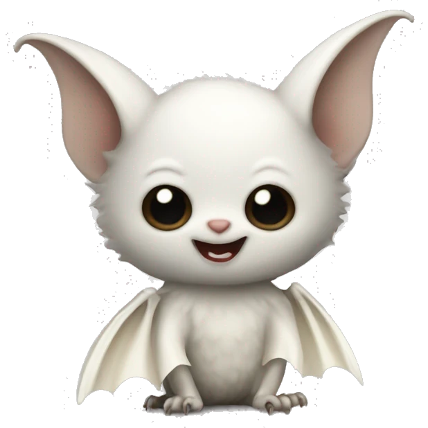 White bat emoji