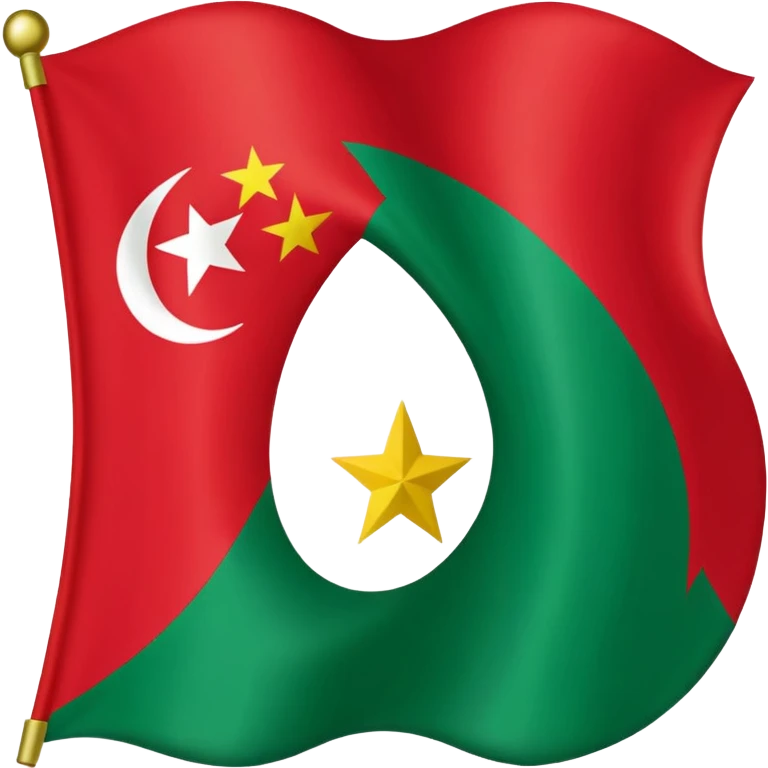flag of Dagestan emoji