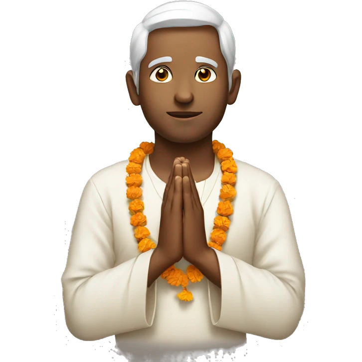 Hindu praying emoji