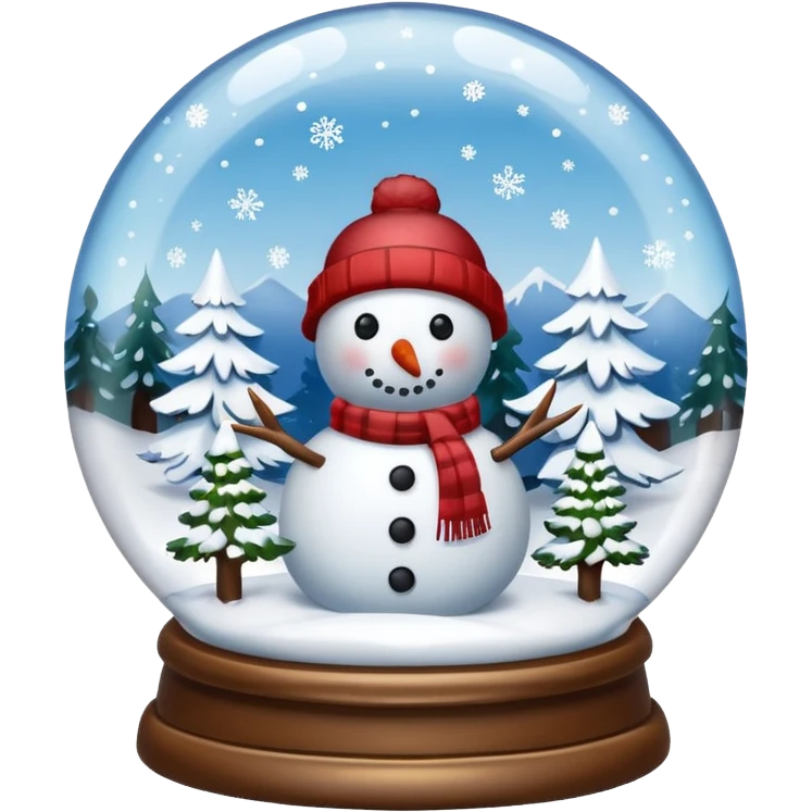 SNow globe emoji