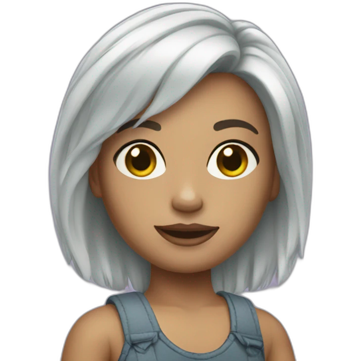 Skyler raimbow High doll emoji