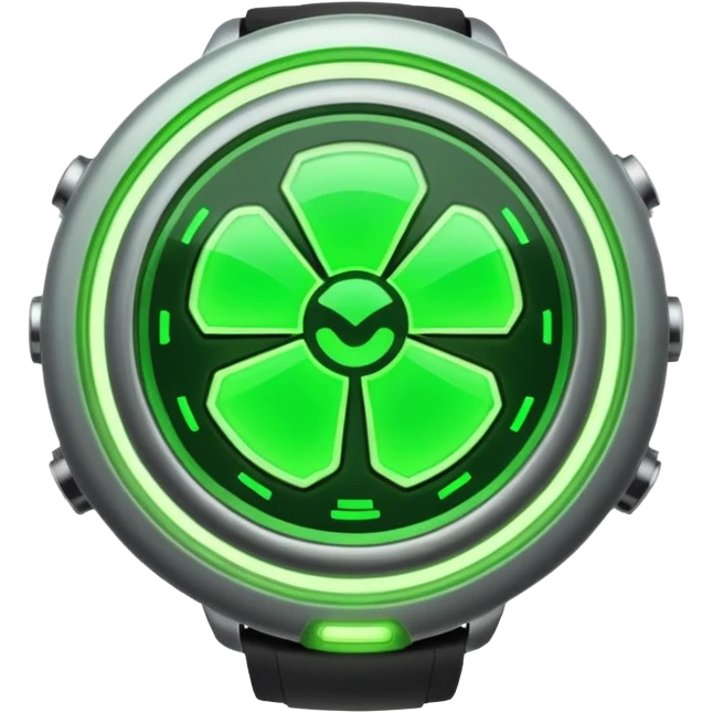 The Omnitrix from Ben 10 emoji