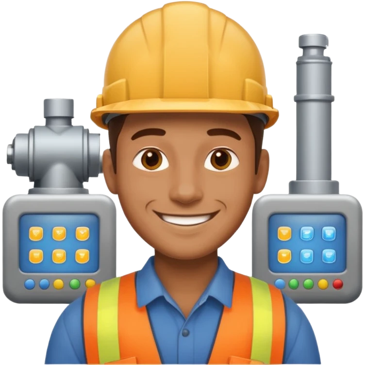 podrias hacer un emoji que representea un hombre ingeniero de sistemas emoji