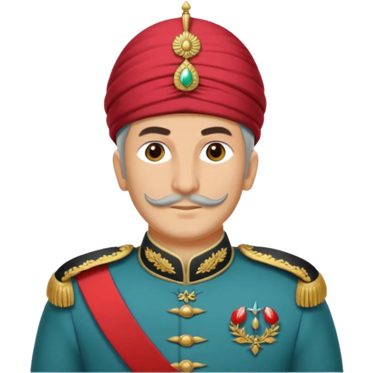 Génère moi un ancien soldat de l'empire ottoman  emoji