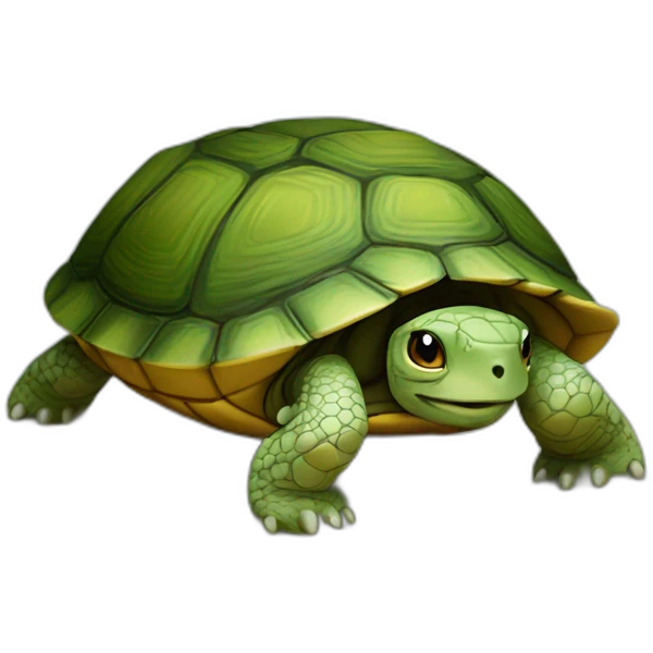 chat sur tortue emoji