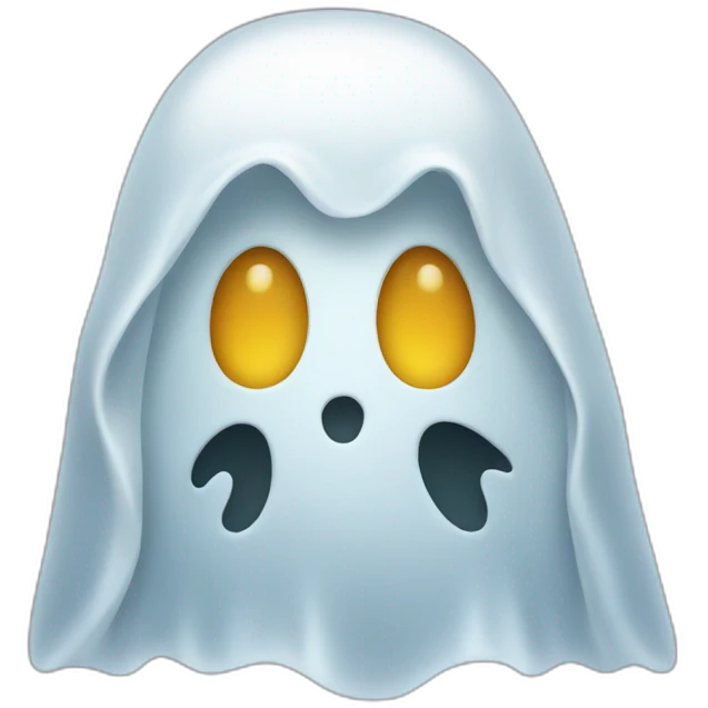 ghost face emoji