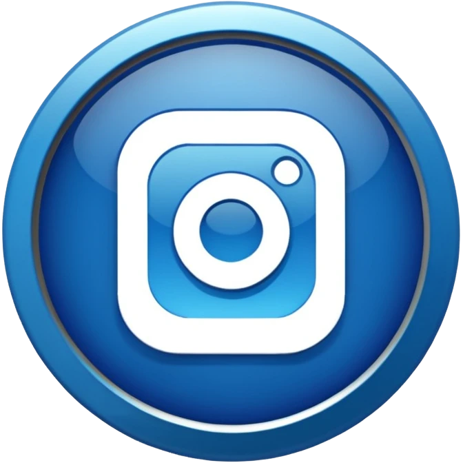 A high-resolution 2D icon of an Instagram-style verified badge.  emoji