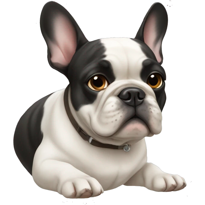 French bulldog  emoji
