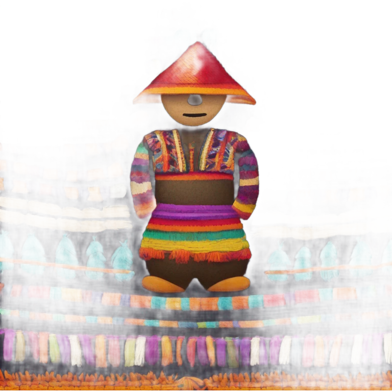 bolso indigena artesanal emoji
