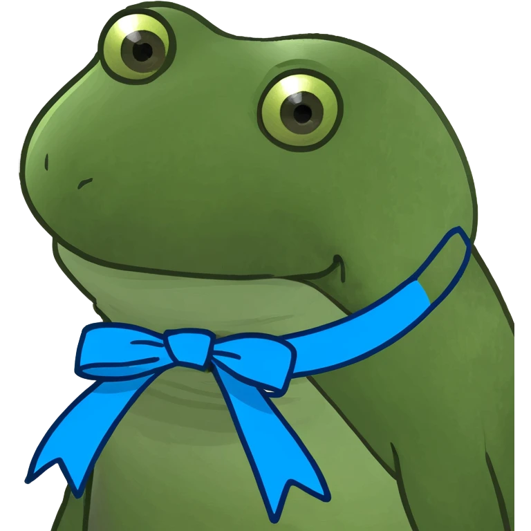Green and blue ribbon  emoji