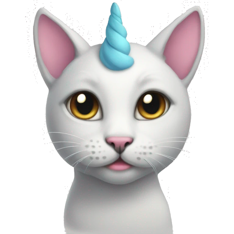 Unicorn cat emoji