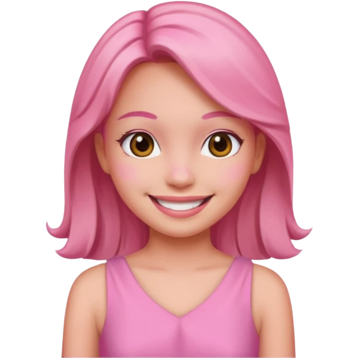 بنات ورديات emoji