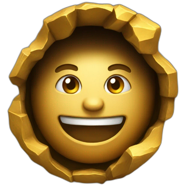 gold minimg cave emoji
