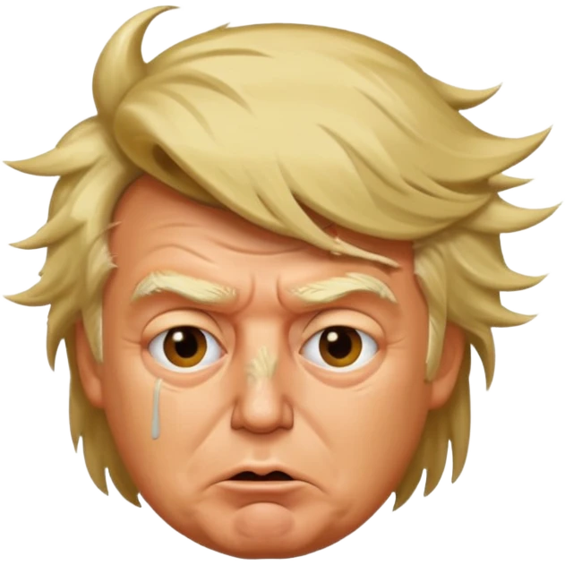 Drunk Donald trump emoji