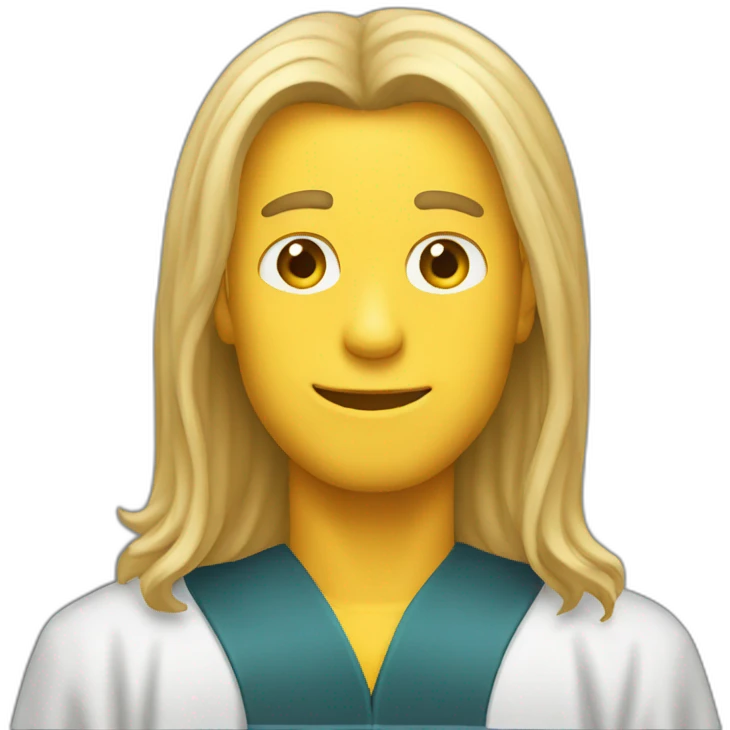 Vruazy graduate Male long Hair emoji emoji