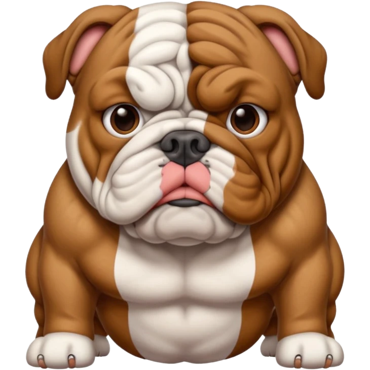 Bull dog emoji